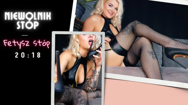 Okładka galerii: Femdom, JOI, fetysz stóp. Zadania dla niewolnika