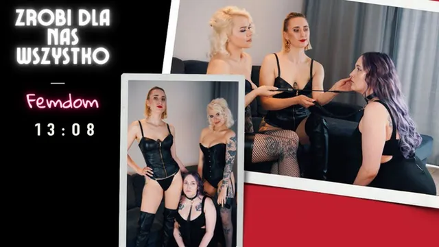 Okładka galerii: Zrobi dla nas wszystko. Dominacja, facesitting