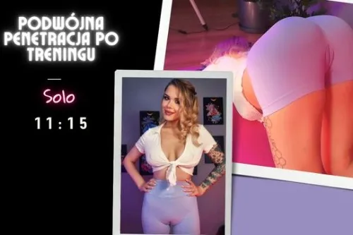 Okładka galerii: Podwójna penetracja po treningu